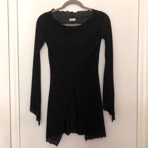 Sheer Black Charlotte Russe Cover Up